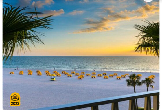Travelers’ Choice Best of the Best, TripAdvisor Ranks St. Pete Beach as the Nation's 14th-Best Waterfront Destination
